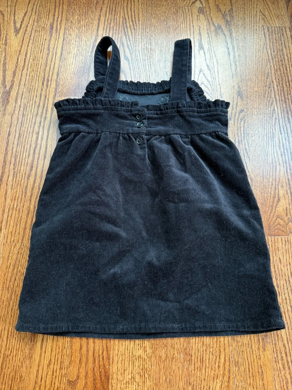 Gymboree Corudroy Cat Pinnie Dress 4T